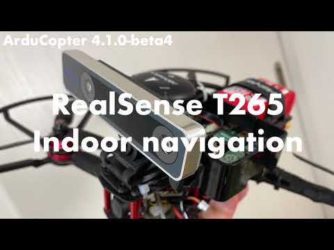 ArduPilot indoor navigation with RealSense T265 + QAV250 + Pixracer (Copter 4.1.0) + Raspberry Pi4