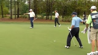 Daniel Trevino holes 60-foot putt at PNC Father/Son