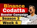 Binance Codatta Booster Campaign Season 3 Week 4| How To Join Binance Codatta Season 3 Week 4 