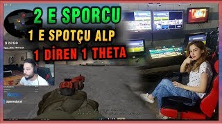 2 E SPORCU 1 E SPOTÇU THETABETA DİRENCAN CS GO REKABETÇİ