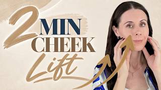 Express Cheek Lift & Brightener:  My Under 2-Minute Face Massage