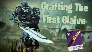 Destiny 2 Witch Queen - Crafting The Glaive (The Enigma) | Destiny 2 New Weapon Type
