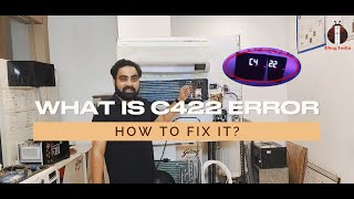 How To Fix C422 Error Of Samsung A.C. In Hindi | Ebug India | Best RACW Training Institute In India