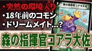 【No.2】18年前のコモン『森の指揮官コアラ大佐』が突如環境入りした話【デュエマ環境カード解説】