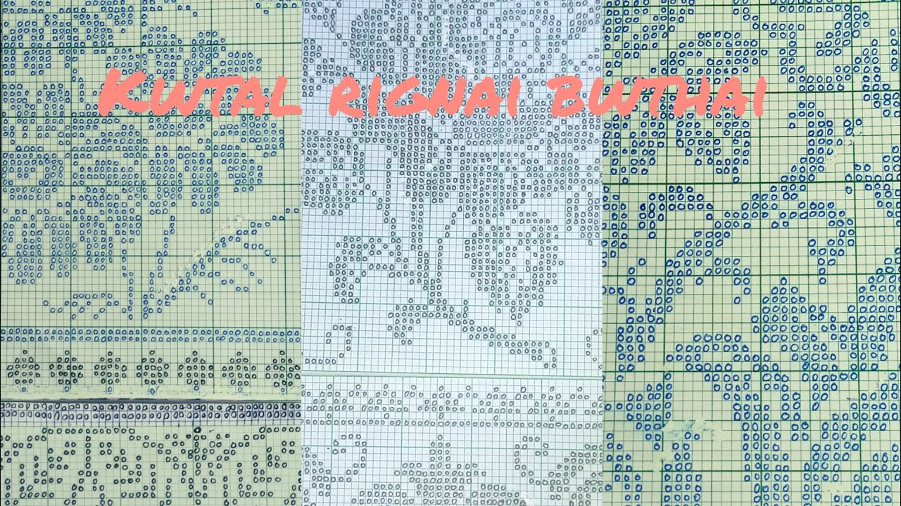 Rignai graph bwthai ll flower graph pattern