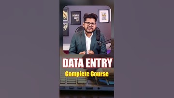 Data Entry course in hindi - data entry work kaise kare - डेटा एंट्री कैसे करते हैं #shorts