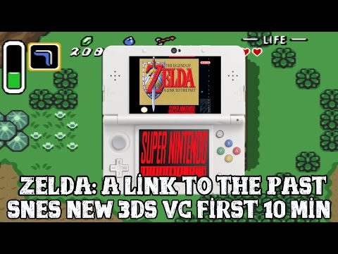 Видео: Обнародован 10 минут A Link To The Past 3DS