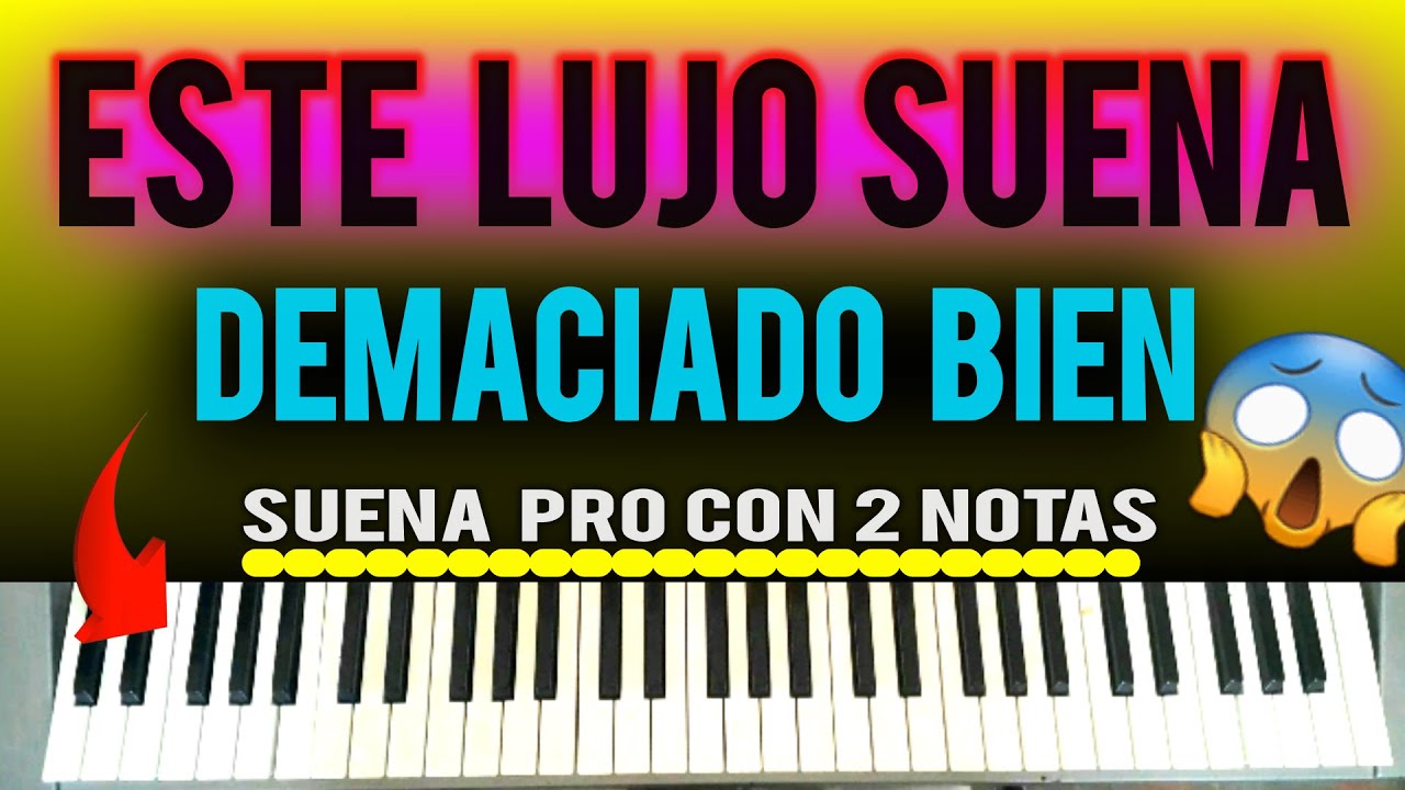¡Merengue con Lujo de 2 Notas! Suena Más Duro de lo que Crees #MerengueCristiano #MerengueTutorial
