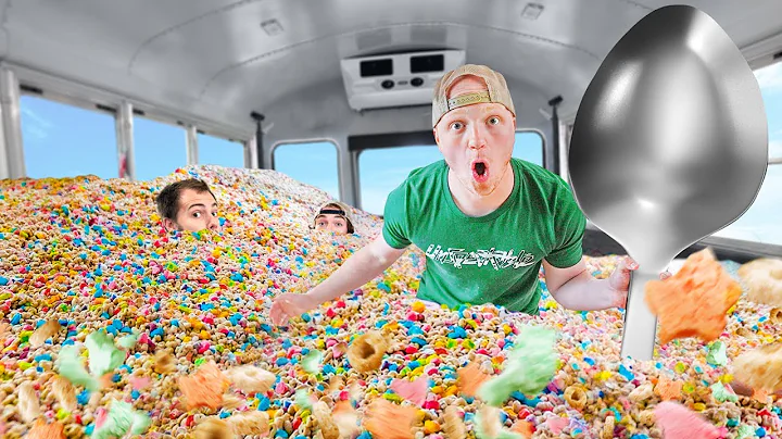 Turning My School Bus Into a Cereal Bowl!