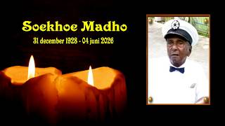 De Crematie van : Mnr.Soekhoe Madho