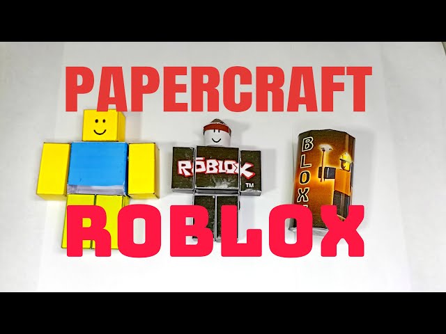 Trả lời @John roblox paper craft part 2 #roblox #robloxpapercraft #pap, Paper Crafts