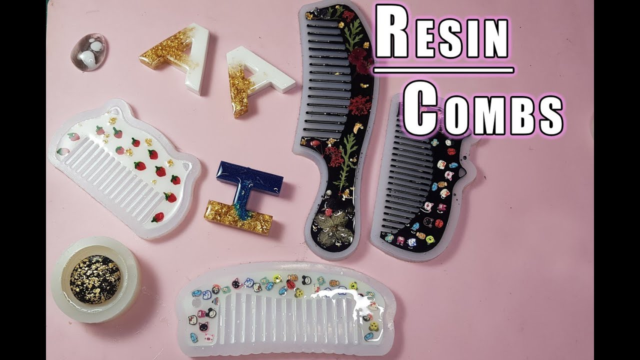 How to make Resin Comb|Resin Comb Decoration | Resin Artwork