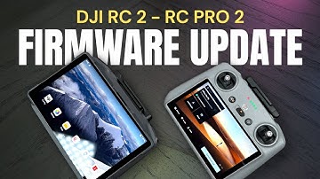 DJI RC Pro 2 and RC 2 Firmware Update - NEW Lock Screen Feature