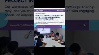 Workshop on HVAC System installation using #revit #education #engineeringstudents #hyderabadcareer