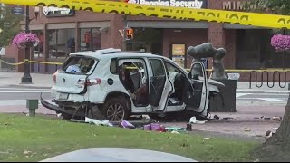 Three sent to hospital after Wilkes-Barre Public Square crash | 28/22 News