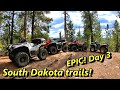 Amazing South Dakota Trails!  ATV Riding Black Hills Forest!