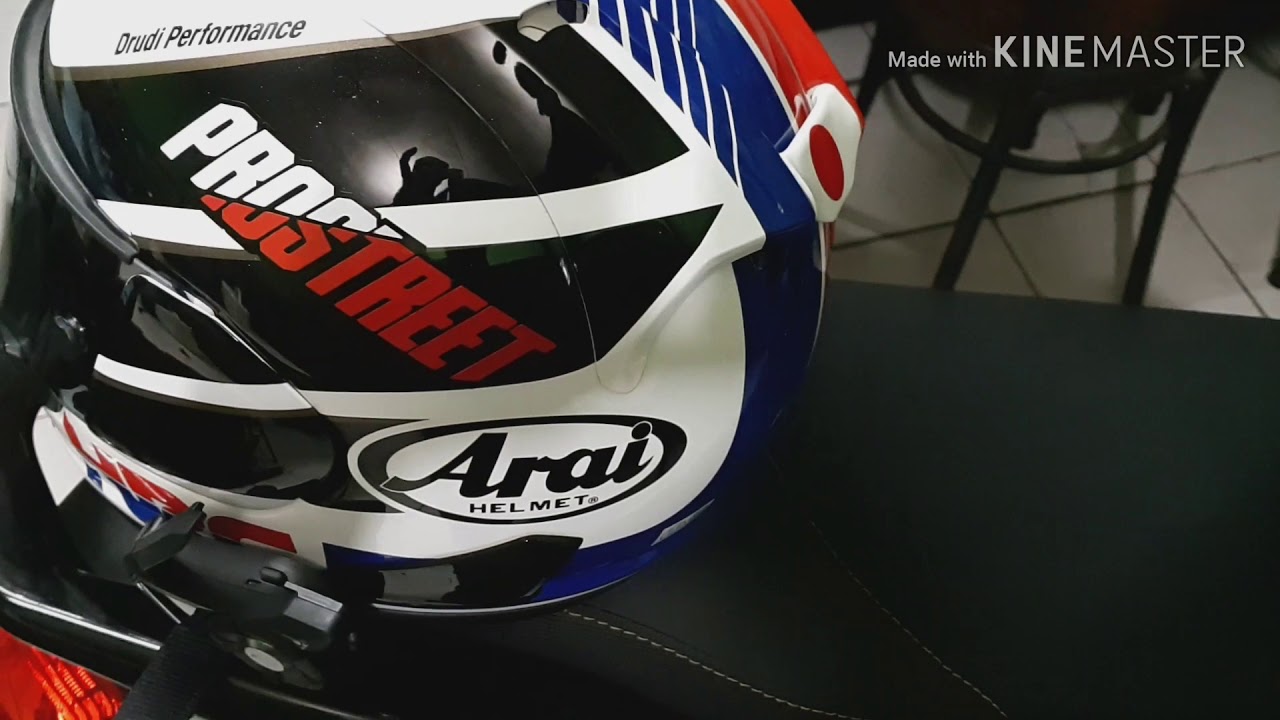 Review Arai rx7x HRC limited Edition.. YouTube