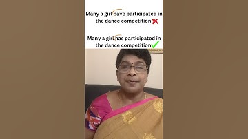 ERROR CORRECTION (48) | English Grammar | Class 10 & 12 | Learn English through Tamil #learnenglish