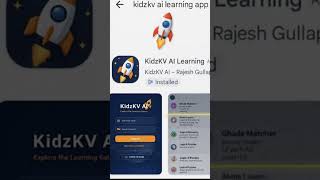 Kidzkvai Learning app for grades 1 -12 with international curriculum