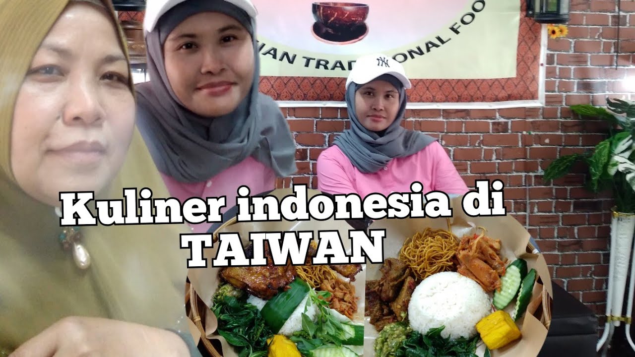 KULINER INDONESIA DI TAIWAN⁉️lesehan mbok tiwul #ceritatkwtaiwan