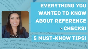 Everything You NEED to Know About Reference Checks in Canada | 5 MAJOR Things You Must Know! 🔥
