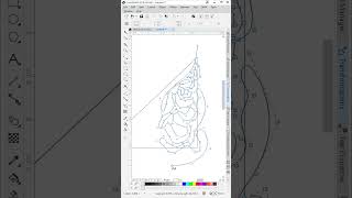 COREL DRAW 055 seamless pattern #shorts