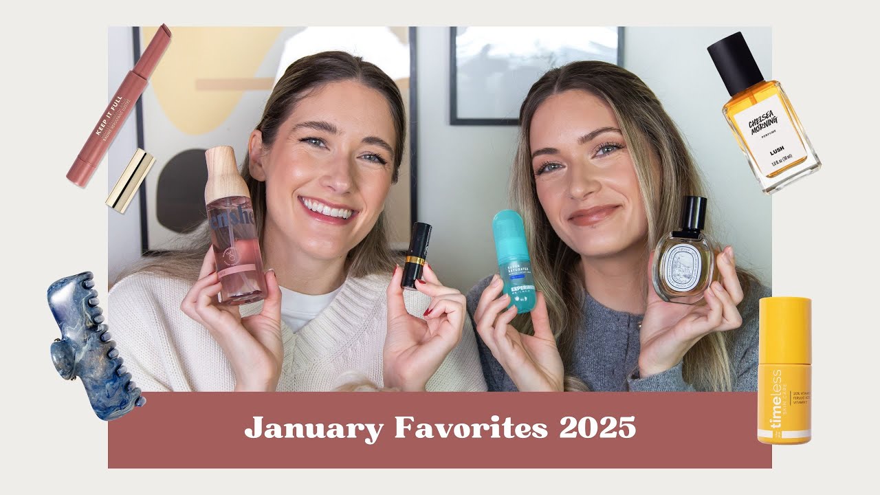 January Favorites 2025 | Our first favorites video of the year! - YouTube