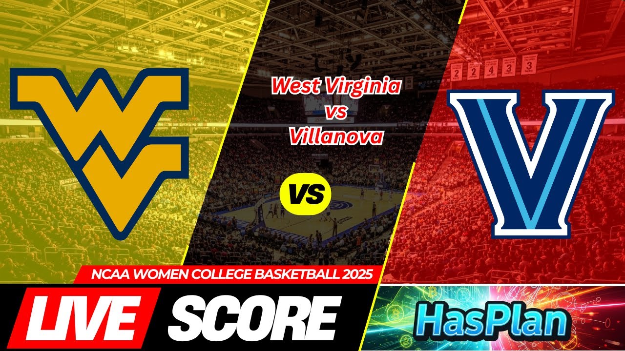🔴 West Virginia vs Villanova | NCAA Women's College Basketball 2025 - WVU Live Score Only 