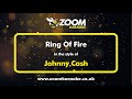 Johnny Cash Ring Of Fire Karaoke Version From Zoom Karaoke Johnny Cash Ring Of Fire Karaoke Version From Zoom Karaoke