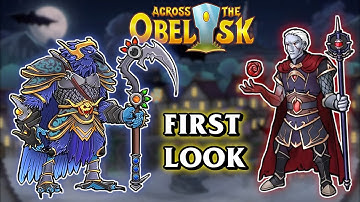 First Look at Nevermoor and Velarion!  New Heroes in Across the Obelisk - Necropolis of the Damned