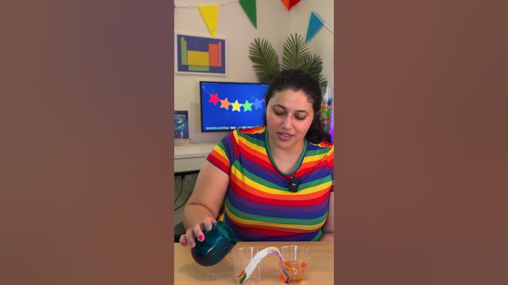 Rainbow experiments are the best ones! Full video up now 🌈 #science #backtoschool #scienceexperiment