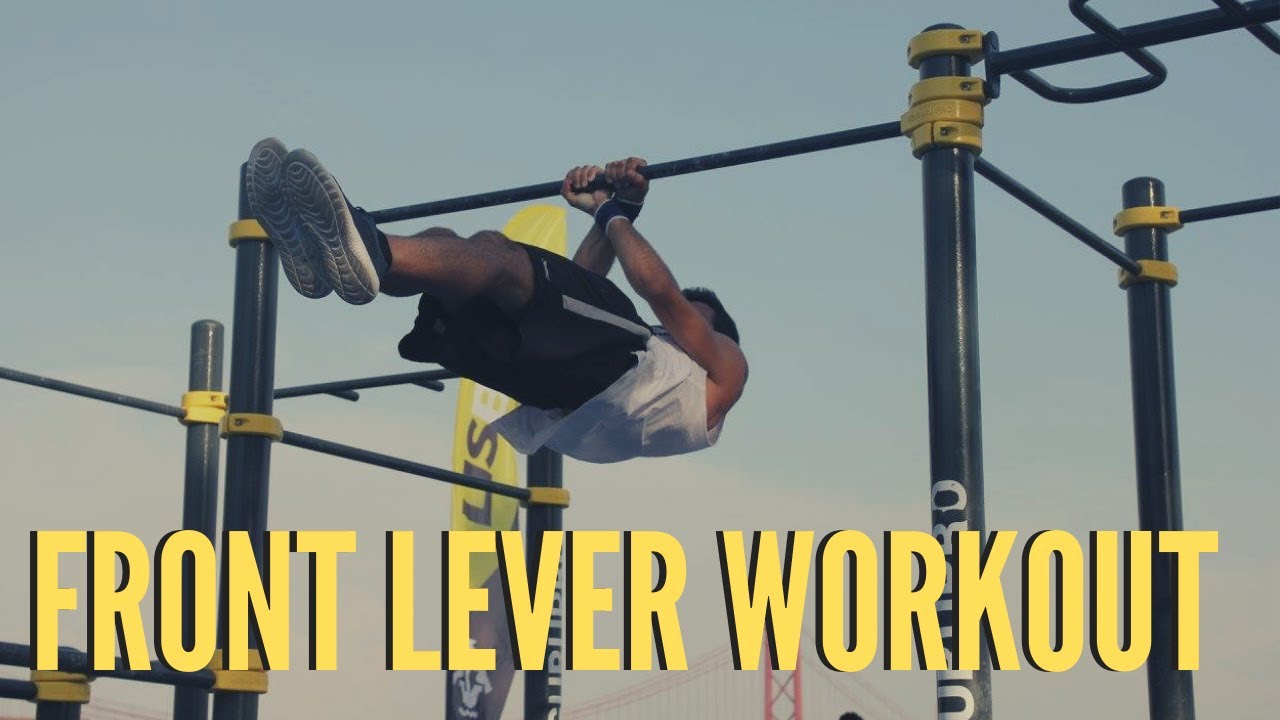 Improve Your FRONT LEVER Intermediate Routine Workout Union YouTube