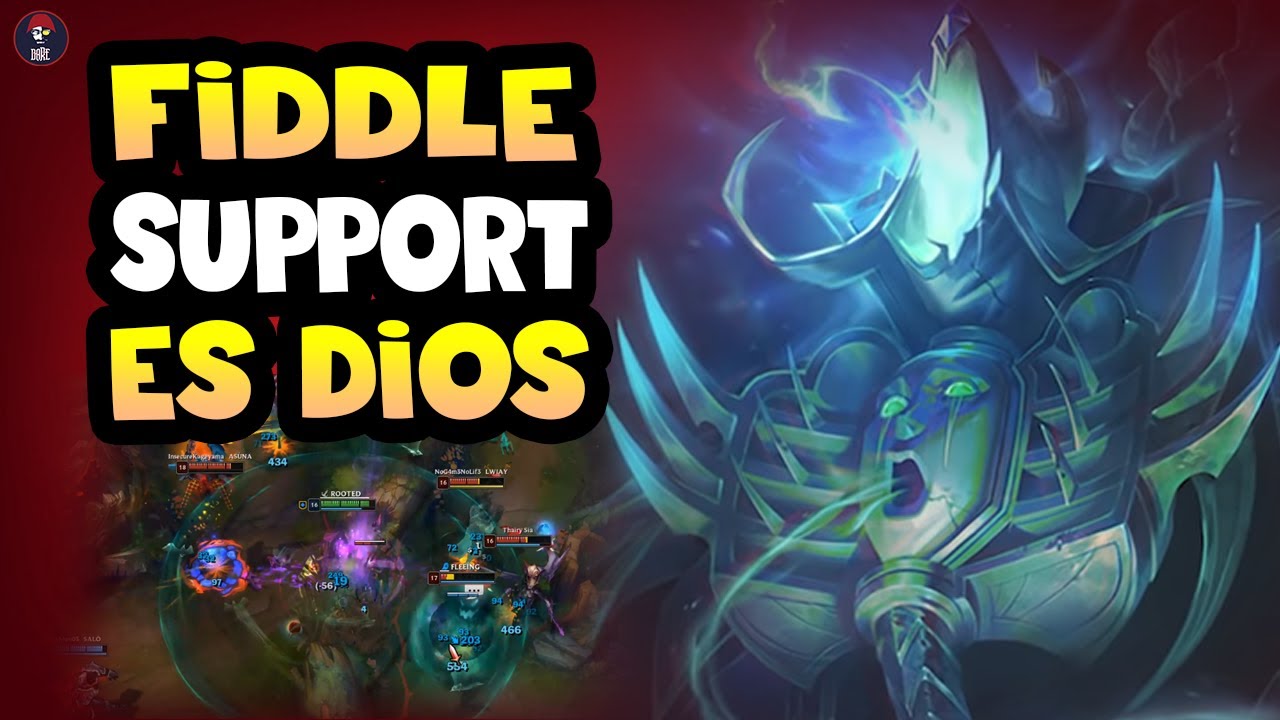 😨¡FIDDLESTICKS SUPPORT es ABSURDO! *TODOS LO ODIAN* | GUÍA FIDDLESTICKS S10, RUNAS y BUILD