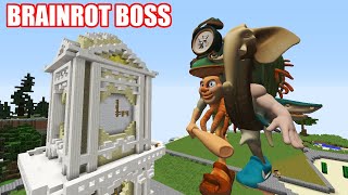 SURVIVING FROM ITALIAN BRAINROT BOSS  in Minecraft - Gameplay Coffin meme!