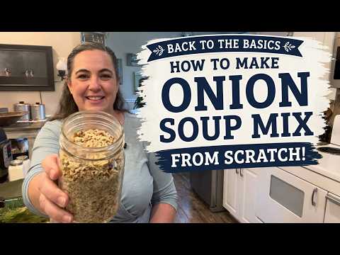 Onion soup mix from scratch - no more packages. Back to the basics. thumbnail