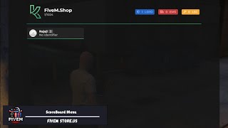 FiveM ScoreBoard Menu #fivem #script