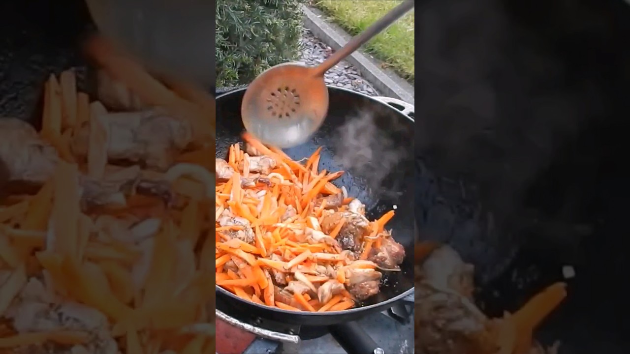 Plov, Pilav, Плов - ein Klassiker aus Usbekistan. Einfache Rezept.