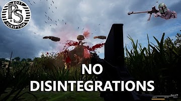 Post Scriptum. No Disintegrations.