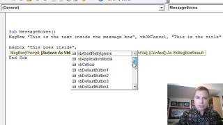 Excel Video 432 Message Boxes Part 1