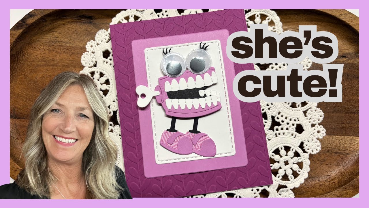 The Cutest Dancin' Chatterbox! @spellbinders