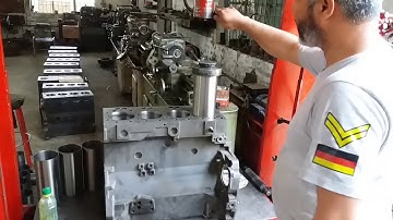 Liner Fitting MF 385 engine perkin (with subtitles) - NBAE