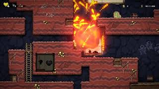 Spelunky 2 Tutorial Speedrun 18.550 Former World Record