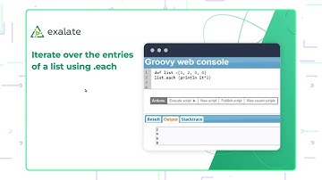 4.3.6. How to Use "Lists" in Groovy