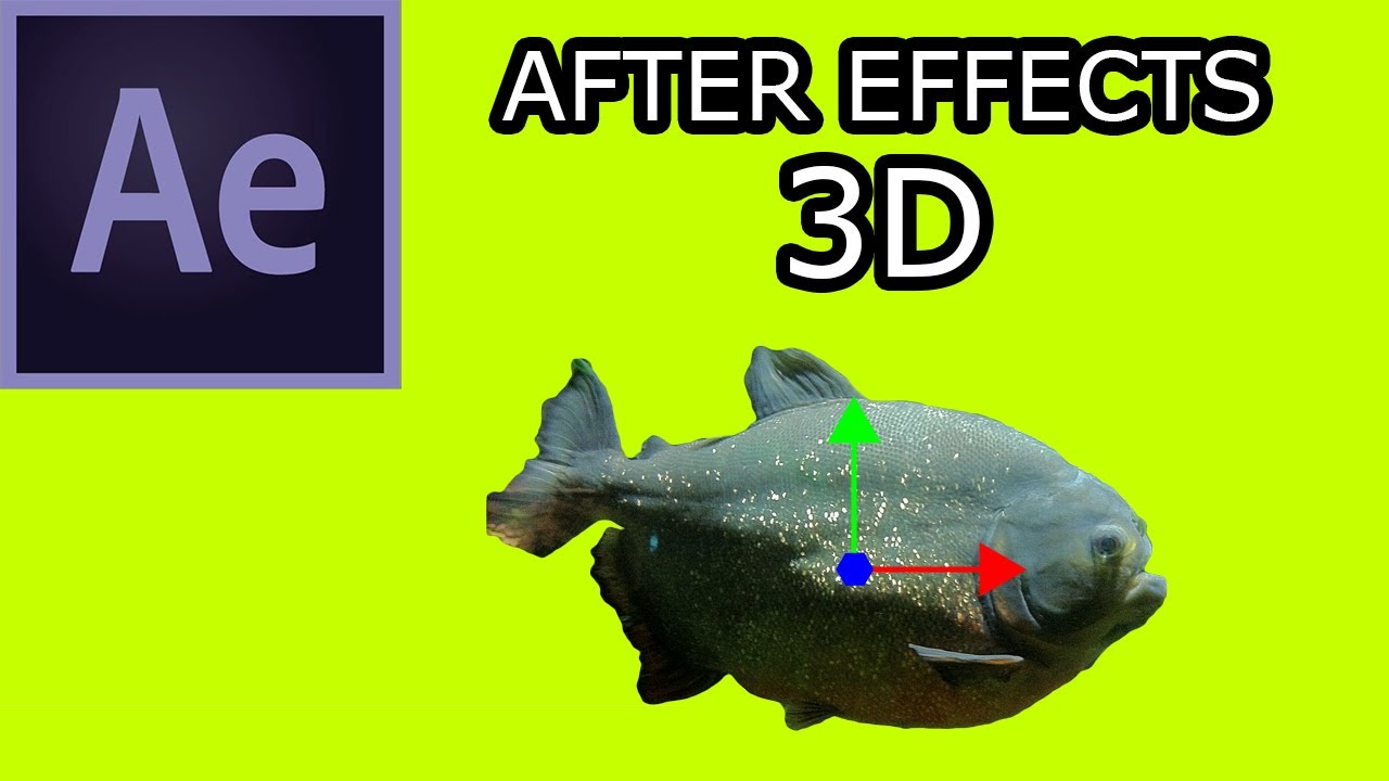 AE011 How to Use Basic 3D in After Effects - YouTube