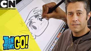 Teen Ans Go How To Draw Beast Boy Cartoon Network