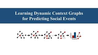 Learning Dynamic Context Graphs for Predicting Social Events