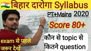 बिहार दारोगा सिलेबस||Bihar Daroga Syllabus|Exam pattern||Selection process|bihar daroga question