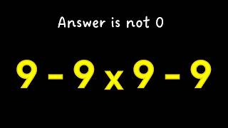 Most People Mess Up this Simple Math Problem