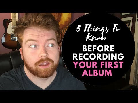 Video: How To Record Your First Album
