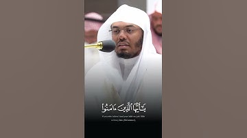 إِنَّ ٱللَّهَ وَمَلَٰٓئِكَتَهُۥ يُصَلُّونَ عَلَى ٱلنَّبِىِّ ۚ - القارئ ياسر الدوسري